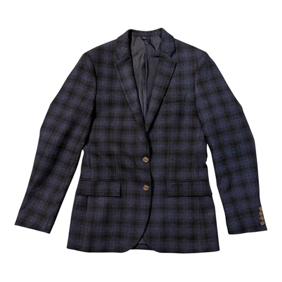 J. Crew Blackwatch Plaid Wool Thompson Suit Jacker Blazer - Picture 1 of 3
